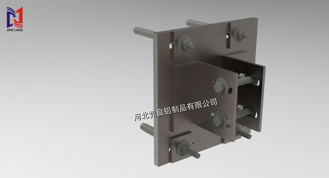 Sistema de soporte de fachada ventilada modular unitizada para satisfacer las diversas necesidades del proyecto de sistema de soporte de muro de ladrillo
