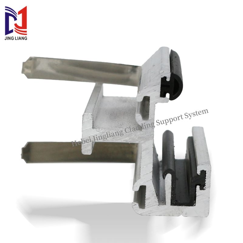 Accesorios anticorrosión personalizados para el sistema de soporte de fachada de panel de terracota de 18 mm