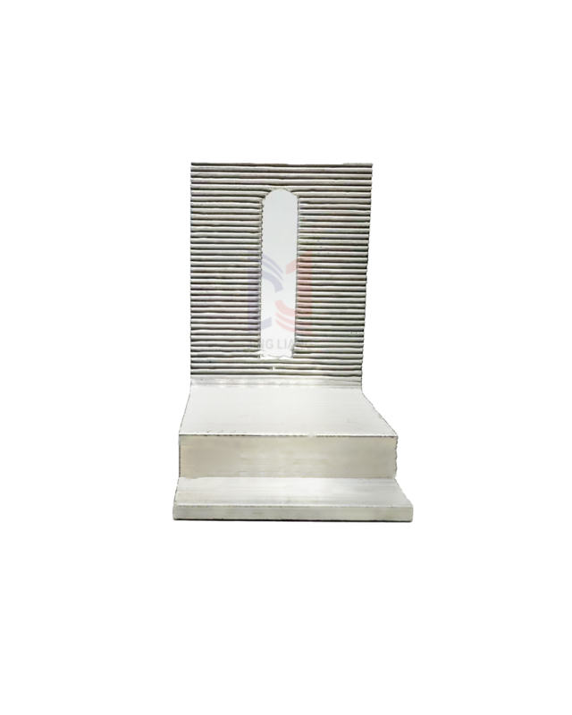 Sistema de soporte de fachada de paneles de terracota de 18 mm con rieles ligeros y de alta durabilidad