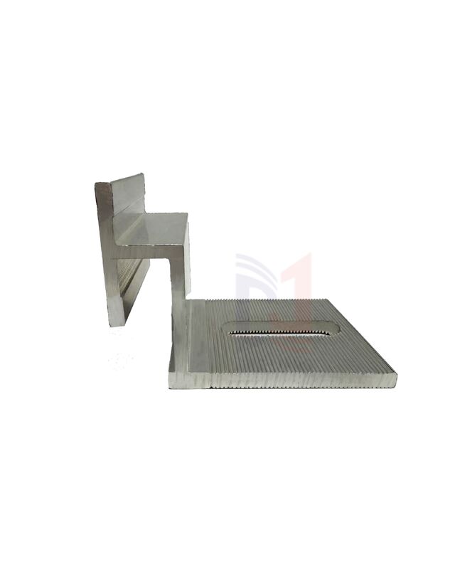 Clip de aluminio ligero para el sistema de soporte de fachada para edificios comerciales y residenciales